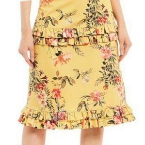 Antonio Melani Nico Ruffle Skirt Sunshine/Lod New